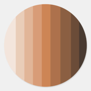 Shades of Brown Sticker
