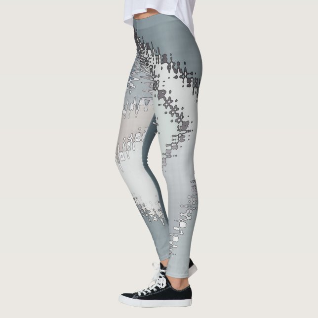 Shades of Clouds Leggings (Left)