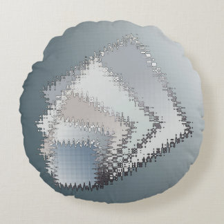 Shades of Clouds Round Cushion