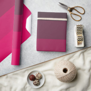Shades of Deep Pinks Wrapping Paper