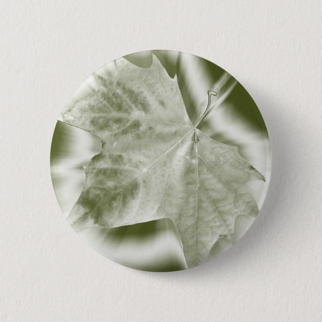 shades of green 6 cm round badge (Front)