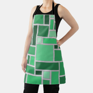 Shades of Green Apron