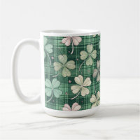 SHADES OF GREEN IRISH CELTIC SHAMROCKS