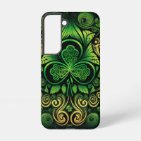 SHADES OF GREEN IRISH CELTIC SHAMROCKS