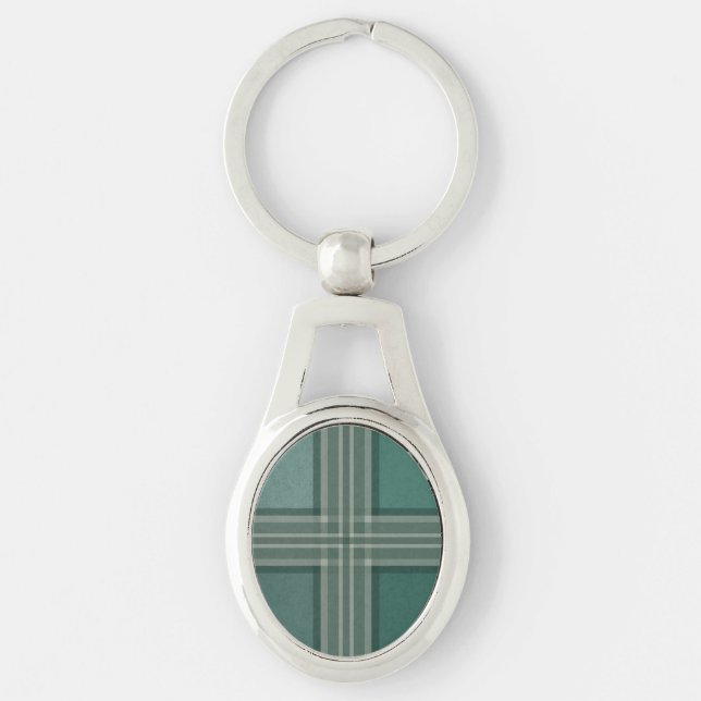 Shades of green key ring (Front)