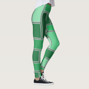 Shades of Green  Leggings