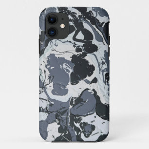 Shades of Grey monochrome modern abstract Case-Mate iPhone Case