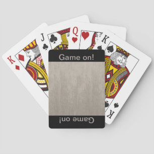 Shades of Grey Ombre bicycle playing cards