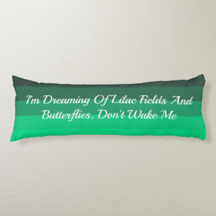 Shades of Jade Body Pillow