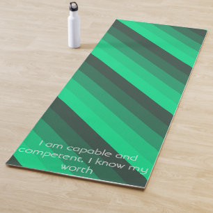 Shades of Jade Yoga Mat