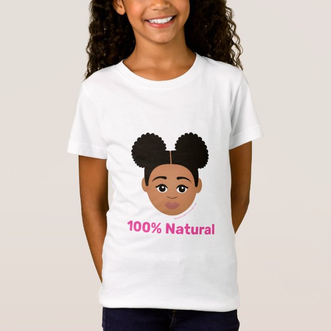 Shades of Melanin 100% Natural T-Shirt (Front)