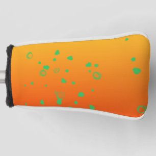 Shades Of Orange Golf Head Cover