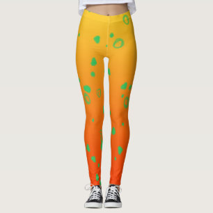 Shades Of Orange Leggings