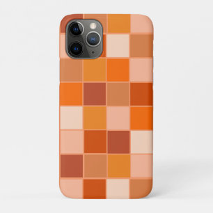 Shades of Orange Squares Case-Mate iPhone Case
