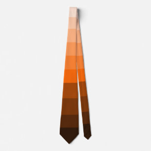 Shades of Orange Tie