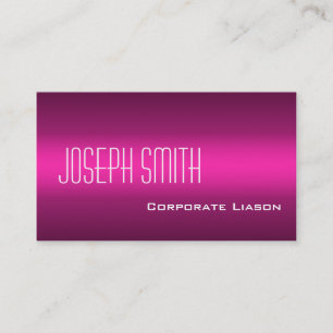 Shades of Pink Professional Standard Business Card