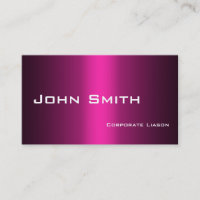 Shades of Pink Standard Business Cards
