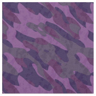 shades of purple camo fabric