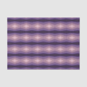 Shades Of Purple Geometric Abstract Art Tissue Paper
