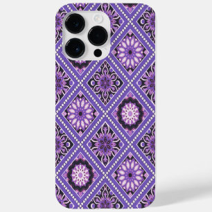 SHADES OF PURPLE MANDALA PATTERNS Case-Mate iPhone 14 PRO MAX CASE