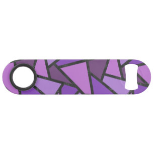 Shades of purple stained glass pattern