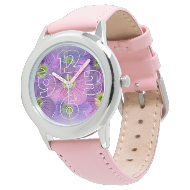 Shades of purple watch (Angled)