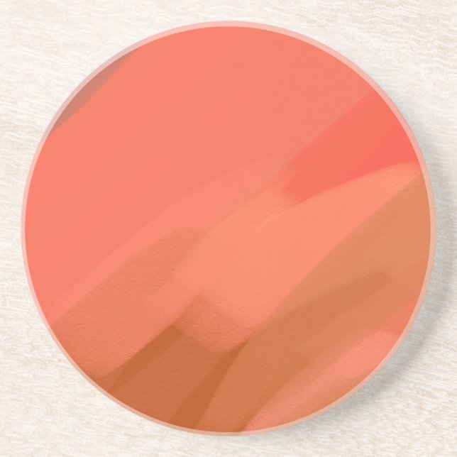 Shades of Rosy Blush Coaster (Front)