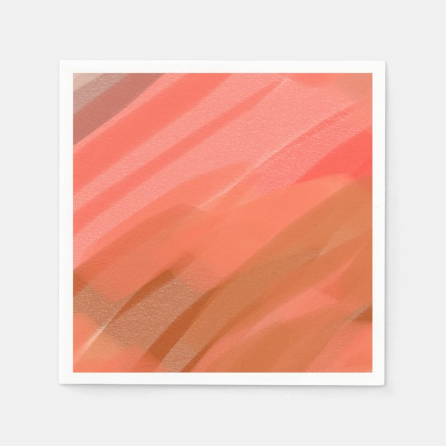 Shades of Rosy Blush Napkin (Front)
