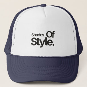 Shades of style trucker hat