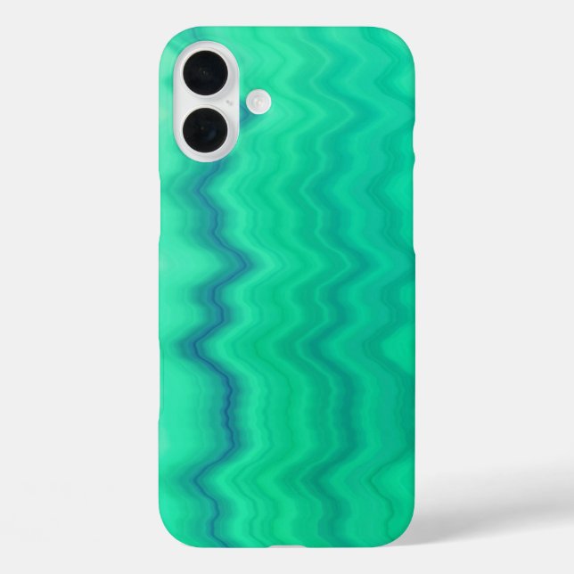 Shades of Turquoise Case-Mate iPhone Case (Back)