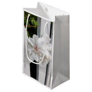 shades of white small gift bag