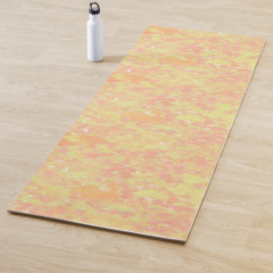Shades of Yellows & Oranges Yoga Mat