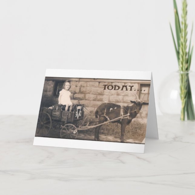 Shades on a Goat Card (Front)