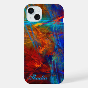 Shadia - Put Your Name Into The abc-Textfield iPhone 15 Plus Case