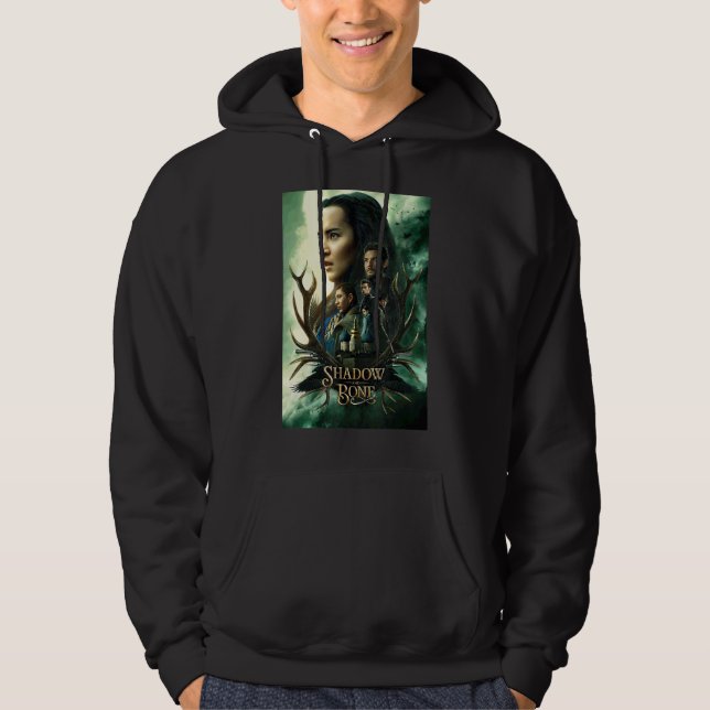 Shadow And Bone Antler Group Poster Hoodie (Front)