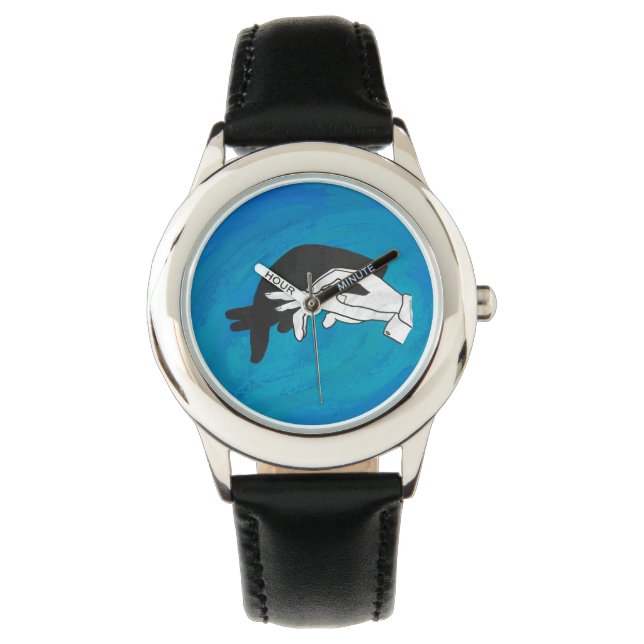 Shadow Anteater On Blue Watch (Front)
