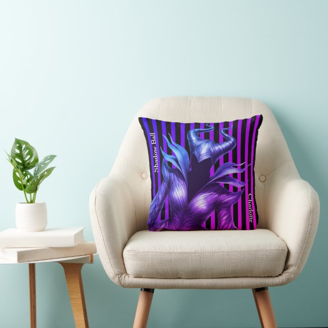 Shadow Ball Dark Fantasy Party | green Paper Cup Cushion (Chair)