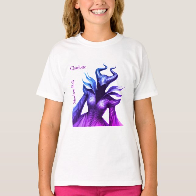 Shadow Ball Dark Fantasy Party | green Paper Cup T-Shirt (Front)