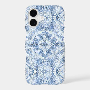Shadow Blue Abstract Watercolor Art