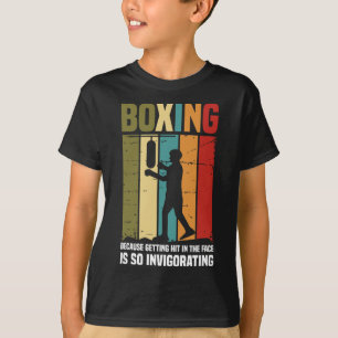 Shadow Boxing Punching Kickboxing G Gloves Boxer F T-Shirt