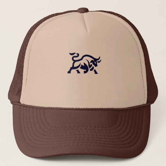 Shadow Bull – Power in Motion Tee Trucker Hat (Front)