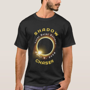 Shadow Chaser American Solar Eclipse April 8 2024 T-Shirt