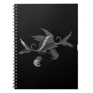 Shadow Cloud Dragon Notebook