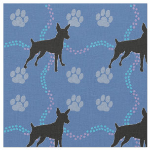 Shadow Dogs - Miniature Pinscher v1 Fabric