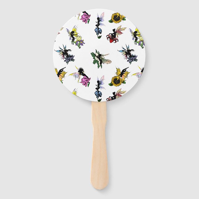 Shadow Fairies Hand Fan (Front)