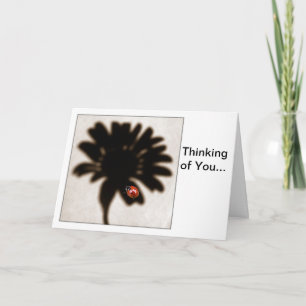 Shadow Flower - Thinking of You Card