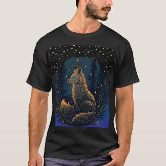 Shadow Fox – Enchanted Night T-Shirt