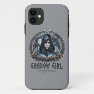 shadow girl Case-Mate iPhone case