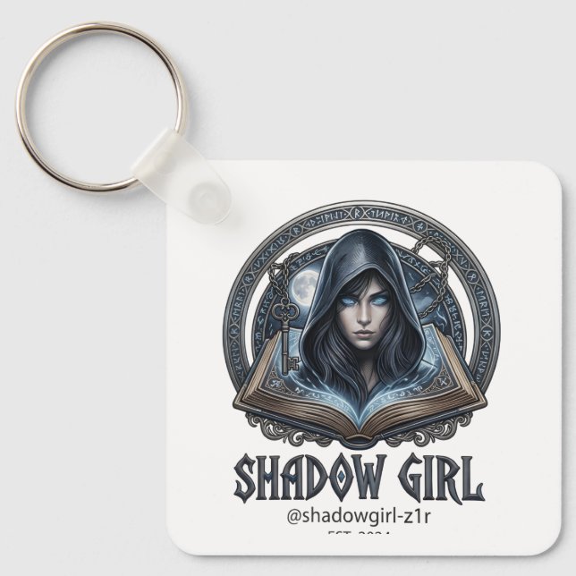 shadow girl key ring (Front)