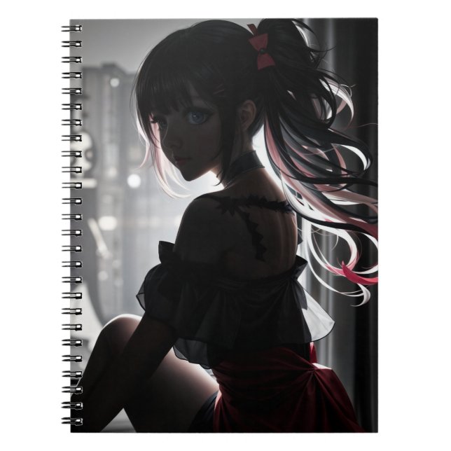 Shadow girl Spiral book (Front)